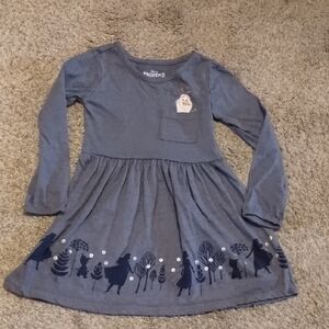 Disney Frozen II Dress.  Size 4T